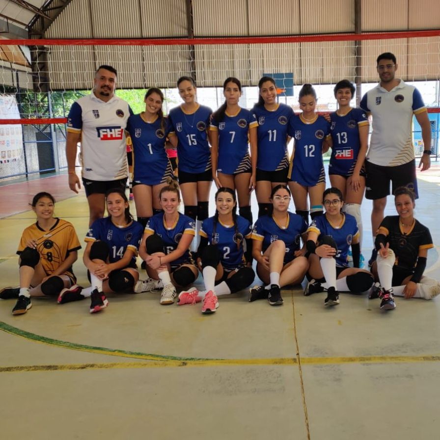 Equipe Brasiliense Voleibol Clube 1 - Elas vieram e com muita garra fizeram seu melhor.