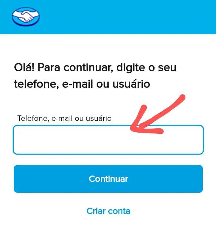 E-mail Continuar